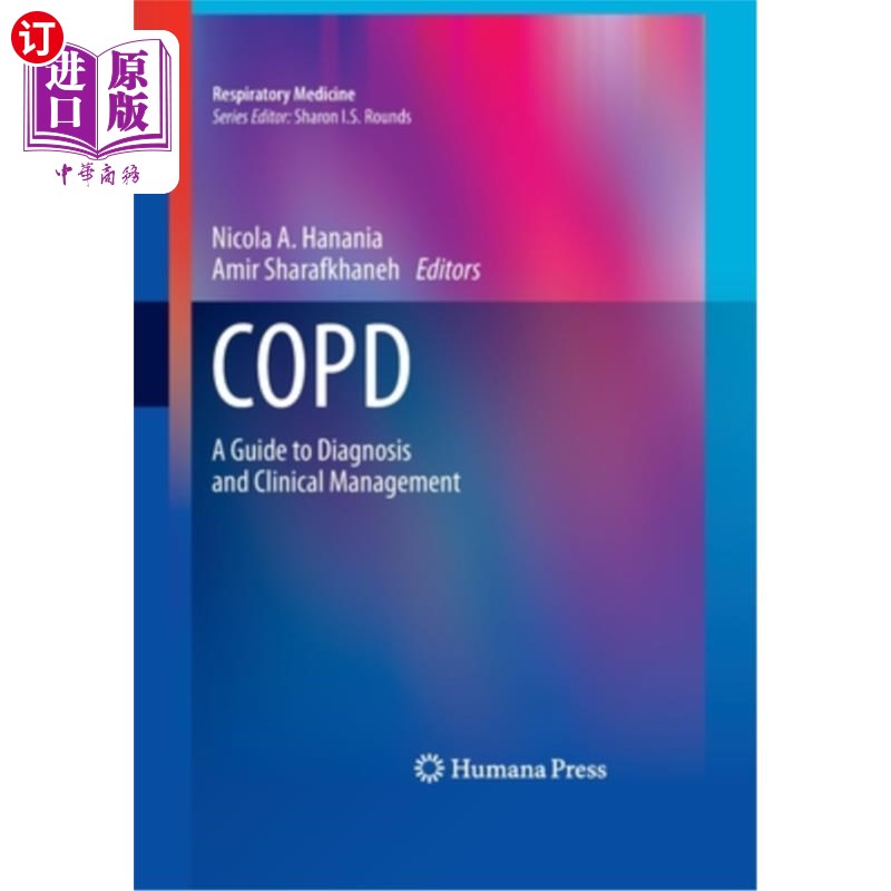 海外直订医药图书COPD: A Guide to Diagnosis and Clinical Management 慢性阻塞性肺病:诊断和临床管理指南