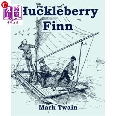 海外直订Huckleberry Finn (Large Print Edition) 哈克贝利·芬恩