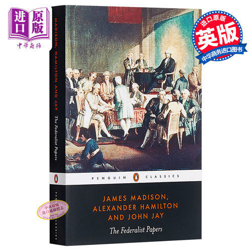 【中商原版】联邦党人文集 英文原版 The Federalist Papers Penguin 企鹅经典
