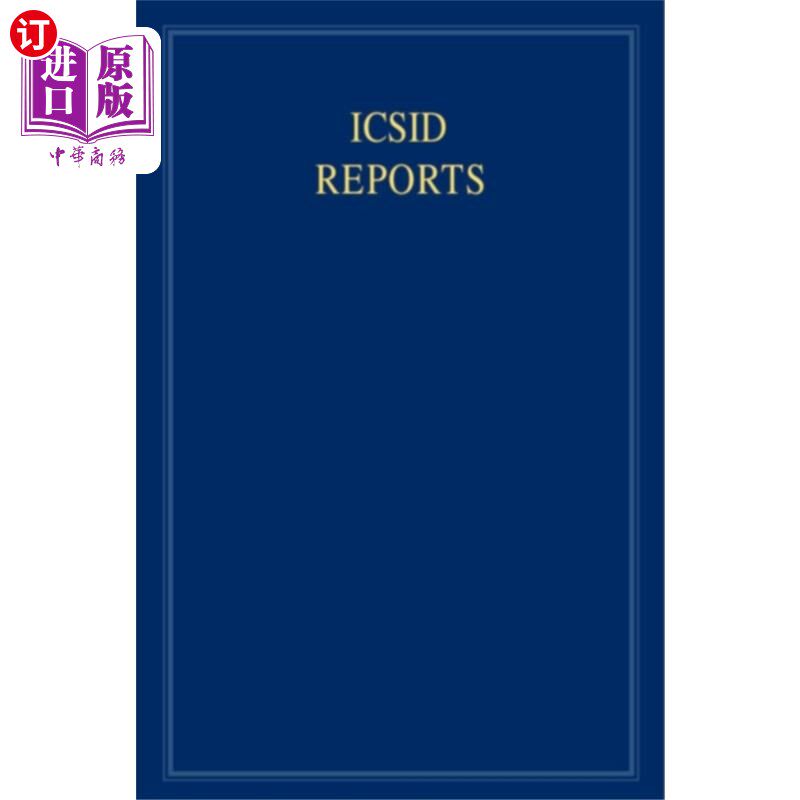 海外直订ICSID Reports: Volume 20 ICSID报告:第20卷