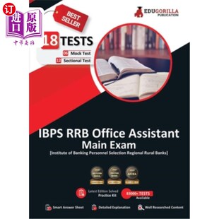 Main English RRB Assistant Mock RRB办公 海外直订IBPS Length Book Office Edition 2023 IBPS Full