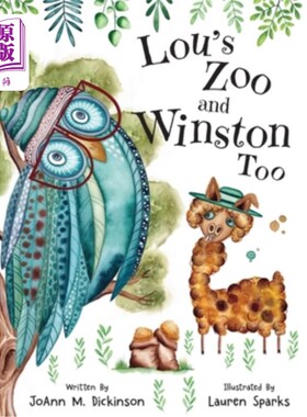 海外直订Lou's Zoo and Winston Too 卢的动物园和温斯顿也是
