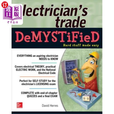 海外直订The Electrician's Trade Demystified 电工的行业被揭开了神秘面纱。