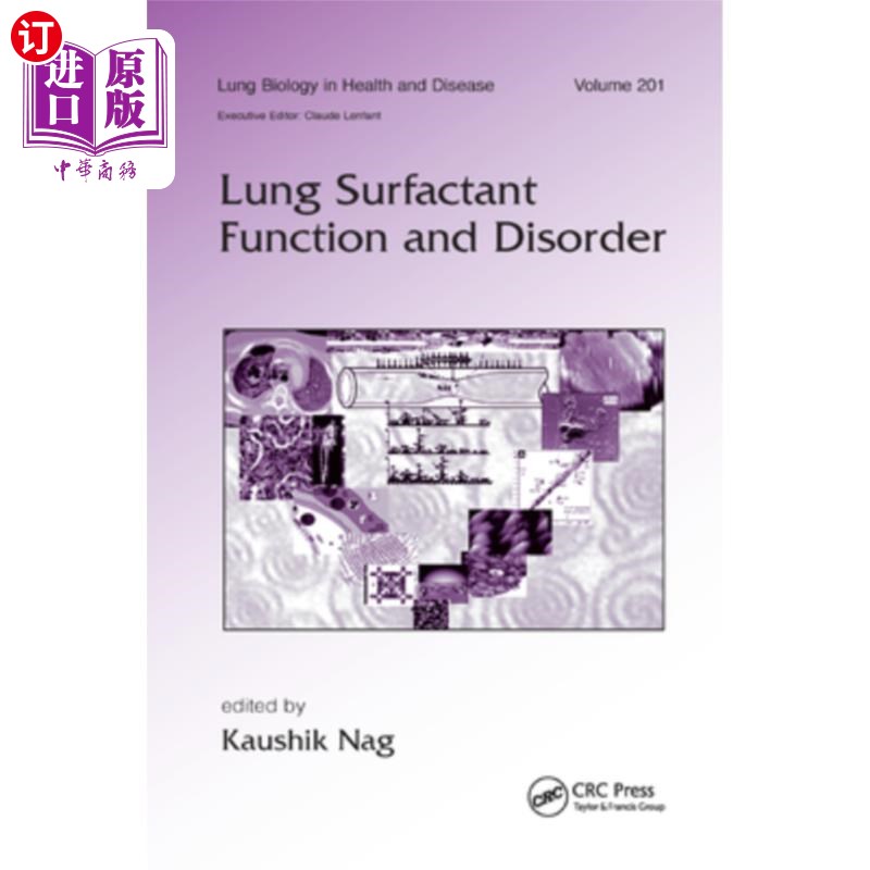 海外直订医药图书Lung Surfactant Function and Disorder 肺表面活性剂功能与紊乱