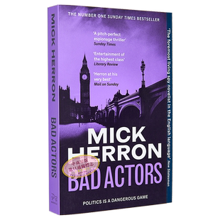 坏角色 Bad Actors 英文原版 Mick Herron 奇幻惊悚犯罪小说  西克斯顿小说奖得主新作【中商原版】