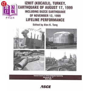 海外直订Izmit (Kocaeli) Turkey Earthquake of August 17 1... 1999年8月17日土耳其伊兹米特地震，包括杜兹切地震