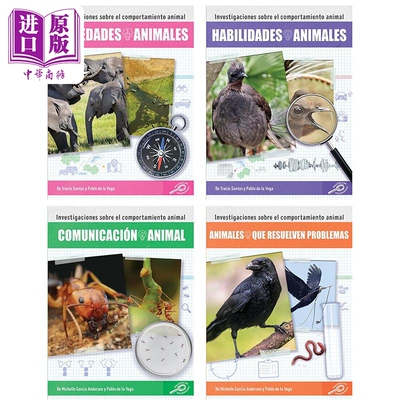 Spanish Science Readers 西班牙语少儿科普读物 动物行为系列4册套装 2-4年级 7-10岁 Habilidades animales【中商原版】