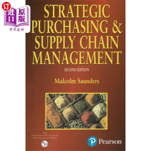海外直订Strategic Purchasing And Supply Chain Management 战略采购和供应链管理