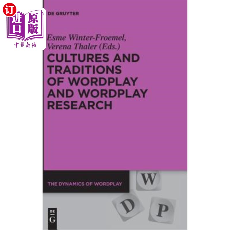 海外直订Cultures and Traditions of Wordplay and Wordplay Research 文字游戏与文字游戏研究的文化与传统
