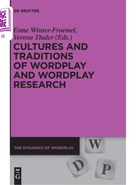 海外直订Cultures and Traditions of Wordplay and Wordplay Research 文字游戏与文字游戏研究的文化与传统