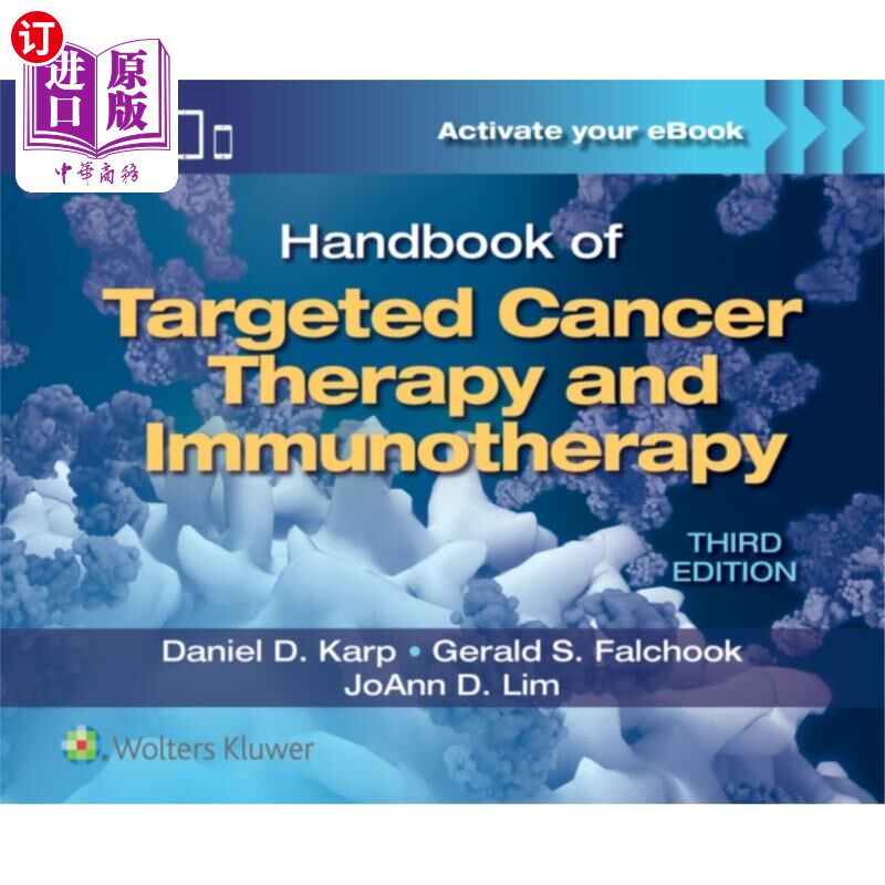 海外直订医药图书Handbook of Targeted Cancer Therapy and Immunoth... 癌症靶向治疗和免疫治疗手册