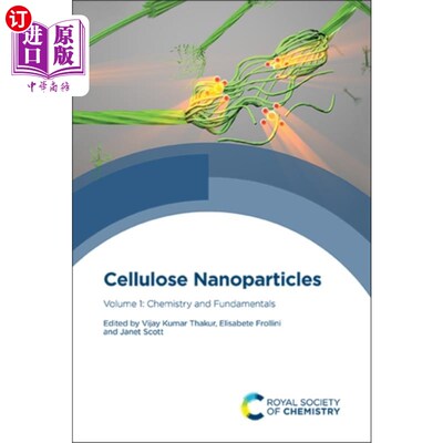 海外直订Cellulose Nanoparticles 纤维素纳米颗粒