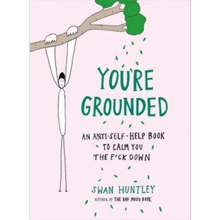 你被禁足了 一本让你冷静下来的反自助书 Youre Grounded 英文原版 Swan Huntley 经管励志 自我提升【中商原版】