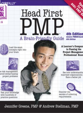 海外直订Head First Pmp: A Learner's Companion to Passing the Project Management Professi 领导优先项目管理计划：通过