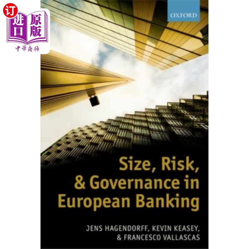 海外直订Size, Risk, and Governance in European Banking 欧洲银行业的规模、风险和治理