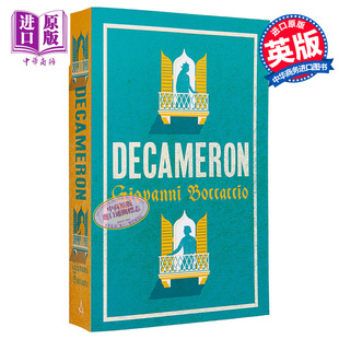预售 薄迦丘 十日谈 英文原版 Decameron 经典名著 Giovanni Boccaccio【中商原版】