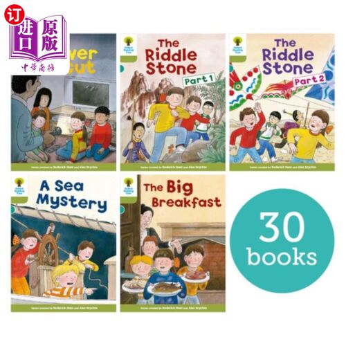 海外直订Oxford Reading Tree: Biff, Chip and Kipper Stori... 牛津阅读树:Biff, Chip和Kipper故事:牛津7级:30类包