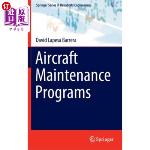 海外直订Aircraft Maintenance Programs 飞机维修项目