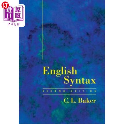 海外直订English Syntax, second edition 英语语法，2版