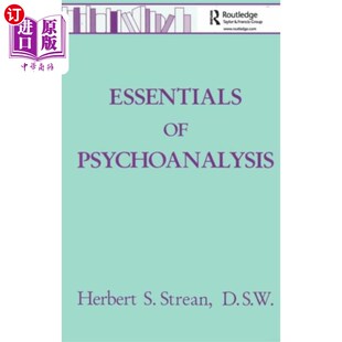 精神分析要点 Psychoanalysis 海外直订Essentials