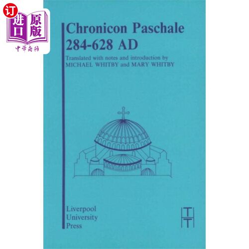 海外直订Chronicon Paschale 284-628 编年史帕沙尔 284-628