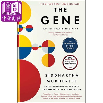 预售 The Gene: An Intimate History 英文原版 基因传 生物科学【中商原版】