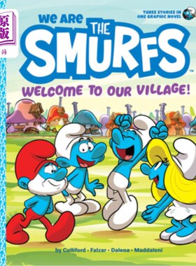 海外直订We Are the Smurfs: Welcome to Our Village! (We Are the Smurfs Book 1) 我们是蓝精灵:欢迎来到我们的村庄!(《我