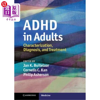 海外直订医药图书ADHD in Adults: Characterization, Diagnosis, and Treatment 成人多动症：特征、诊断和治疗