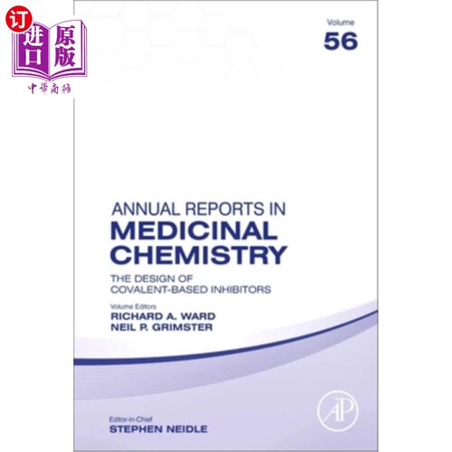 海外直订The Design of Covalent-Based Inhibitors, 56 共价基抑制剂的设计，56