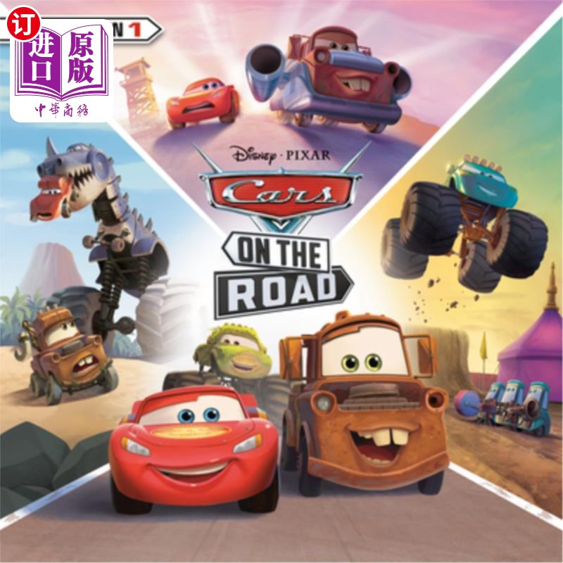 海外直订Cars on the Road (Disney/Pixar Cars on the Road) 《路上的汽车》(迪士尼/皮克斯《路上的汽车》)