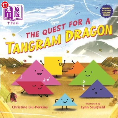 海外直订The Quest for a Tangram Dragon 寻找七巧龙