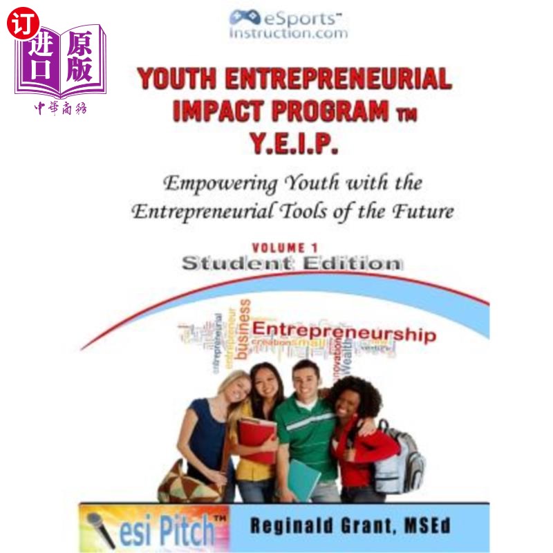 海外直订Youth Entrepreneurial Impact Program: Student Edition 青年创业影响计划:学生版