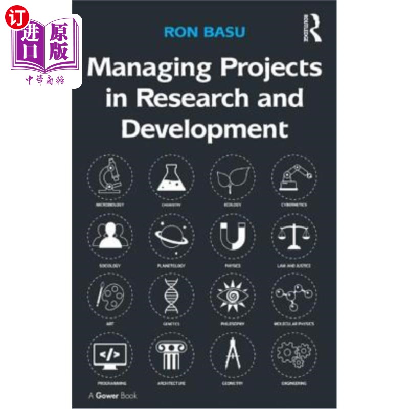海外直订Managing Projects in Research and Development 管理研发项目