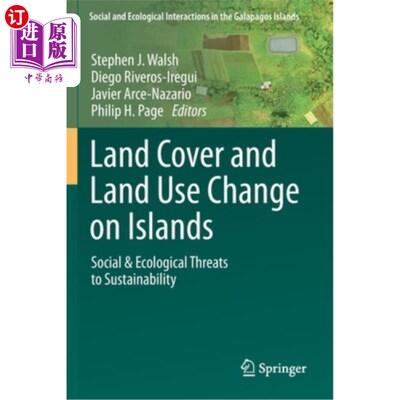 海外直订Land Cover and Land Use Change on Islands: Social & Ecological Threats to Sustai 岛屿土地覆盖和土地利用变化