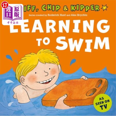 海外直订Learning to Swim (First Experiences with Biff, C... 学习游泳(与Biff、Chip和Kipper的初次体验)