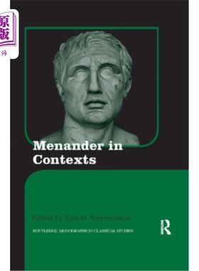 海外直订Menander in Contexts 米南德在上下文