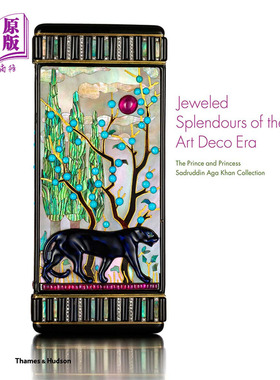 预售 Jeweled Splendours of the Art Deco Era 进口艺术 装饰艺术时代的华丽珠宝 T&H 时尚设计 首饰【中商原版】