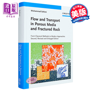 Flow 英文原版 Fractured Transport And Media Rock 多孔介质与破碎岩石 Porous 第2版 流动与运输 Sahimi Muhammad