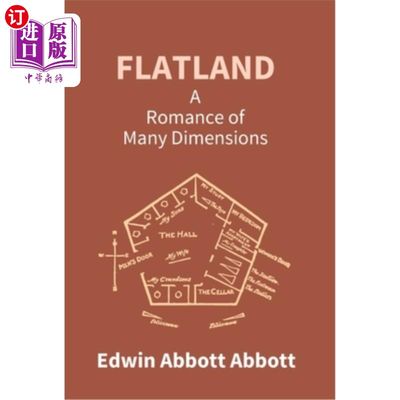 海外直订Flatland: A Romance Of Many Dimensions 平地：一个多维度的浪漫故事