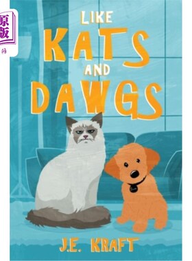 海外直订Like Kats and Dawgs 就像猫和狗一样