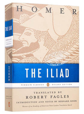 预售 荷马史诗 伊利亚特 企鹅经典豪华版 毛边本 The Iliad Homer 英文原版 可搭奥德赛 The Odyssey