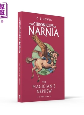 纳尼亚传奇 第1部 彩虹封面平装 魔法师的外甥 The Magician s Nephew 英文原版 C S Lewis 奇幻冒险小说 畅销流行故事