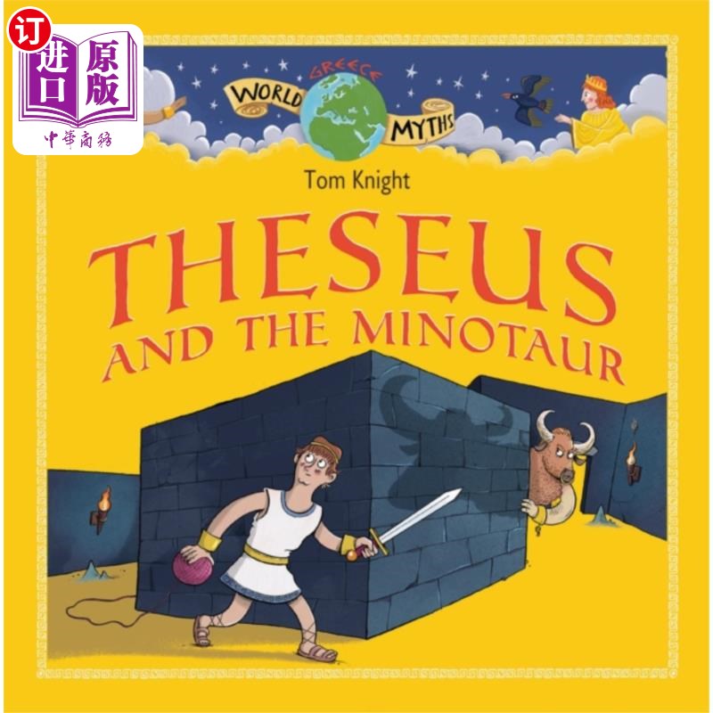 海外直订Theseus and the Minotaur 忒修斯和牛头怪
