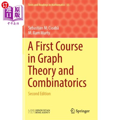 海外直订First Course in Graph Theory and Combinatorics 图论与组合学第一课“，