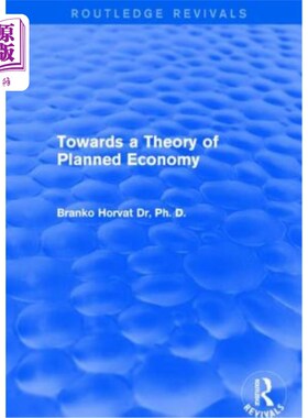 海外直订Towards a Theory of Planned Economy 走向计划经济理论