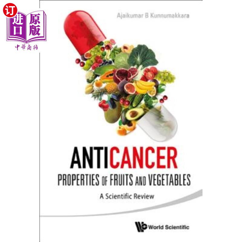 海外直订医药图书Anticancer Properties of Fruits and Vegetables: A Scientific Review 水果和蔬菜的抗癌特性：科学综述
