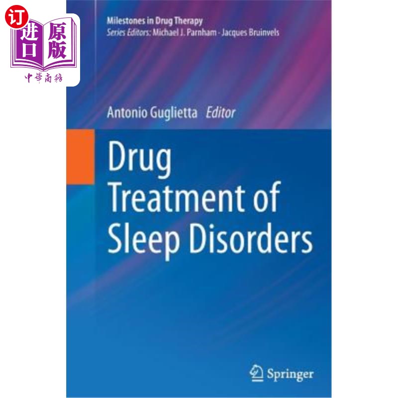 海外直订医药图书Drug Treatment of Sleep Disorders 睡眠障碍的药物治疗