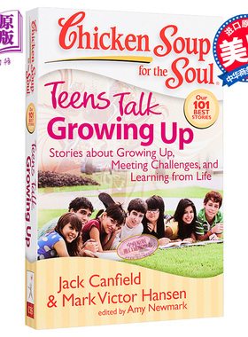 心灵鸡汤英文 心灵鸡汤：青少年谈成长 英文原版 Chicken Soup for the Soul 心灵鸡汤与青少年谈成长 书籍【中商原版】