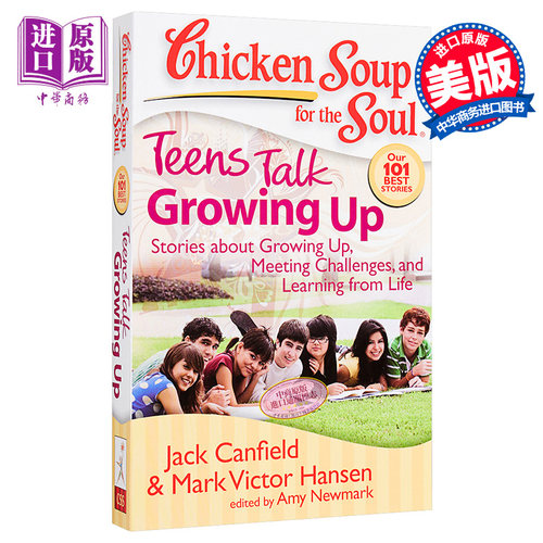 心灵鸡汤英文 心灵鸡汤：青少年谈成长 英文原版 Chicken Soup for the Soul 心灵鸡汤与青少年谈成长 书籍【中商原版】
