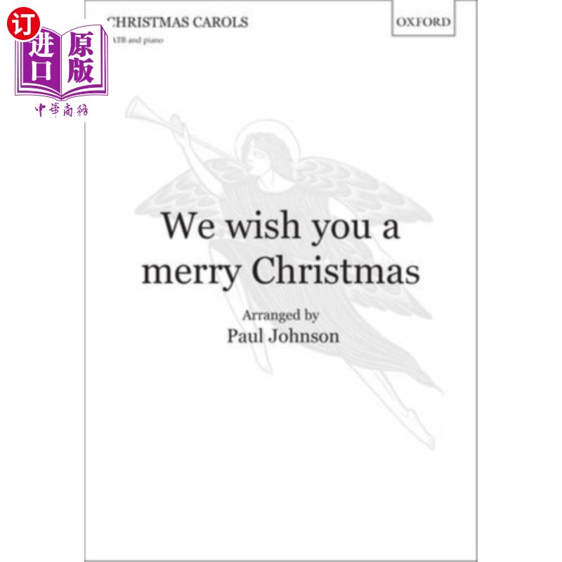 海外直订We wish you a merry Christmas 我们祝你圣诞快乐
